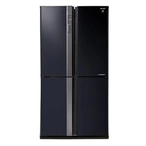 Sharp 700L 4 Door Double French Fridge (SJF858VMBK)